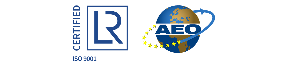 Logos LR et AEO