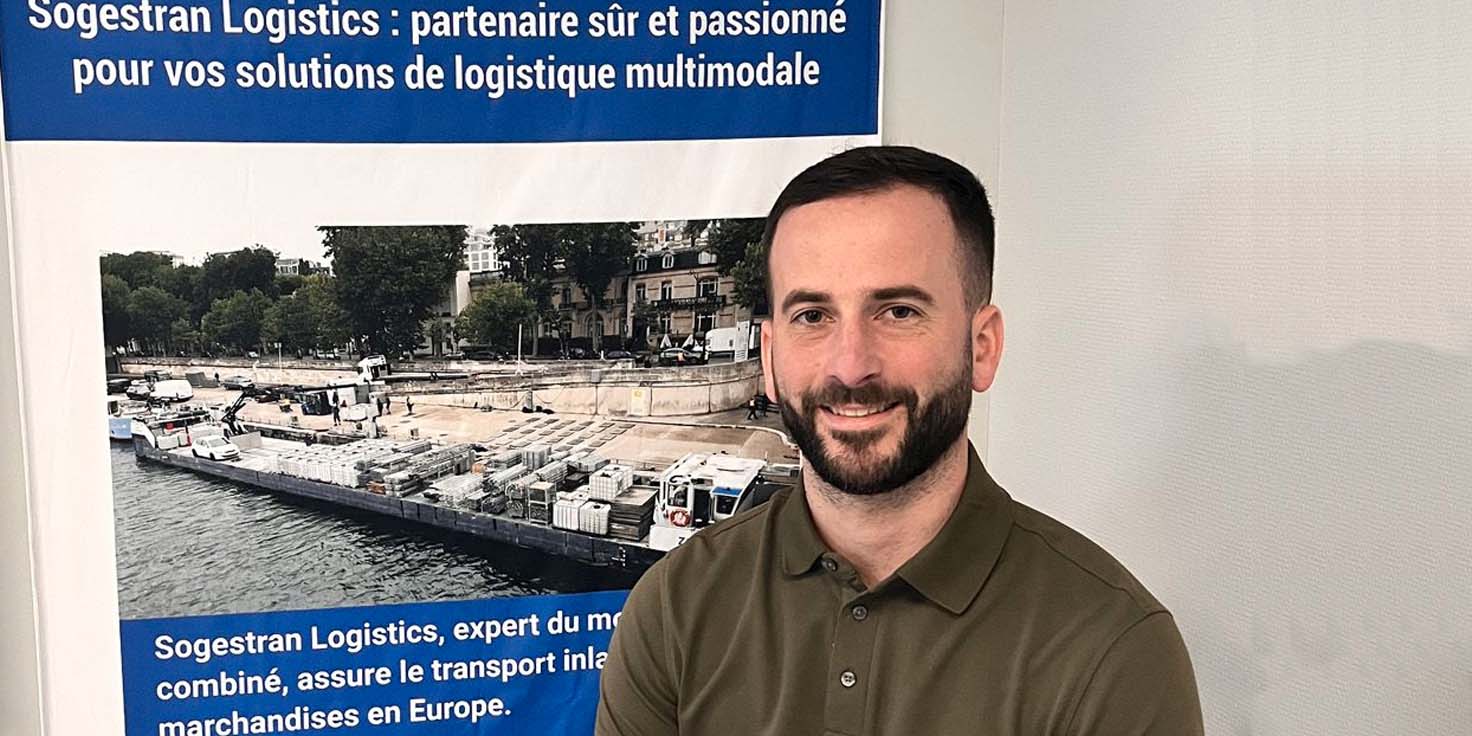 Adrien Drouineau, responsable Douane de Sogestran Logistics