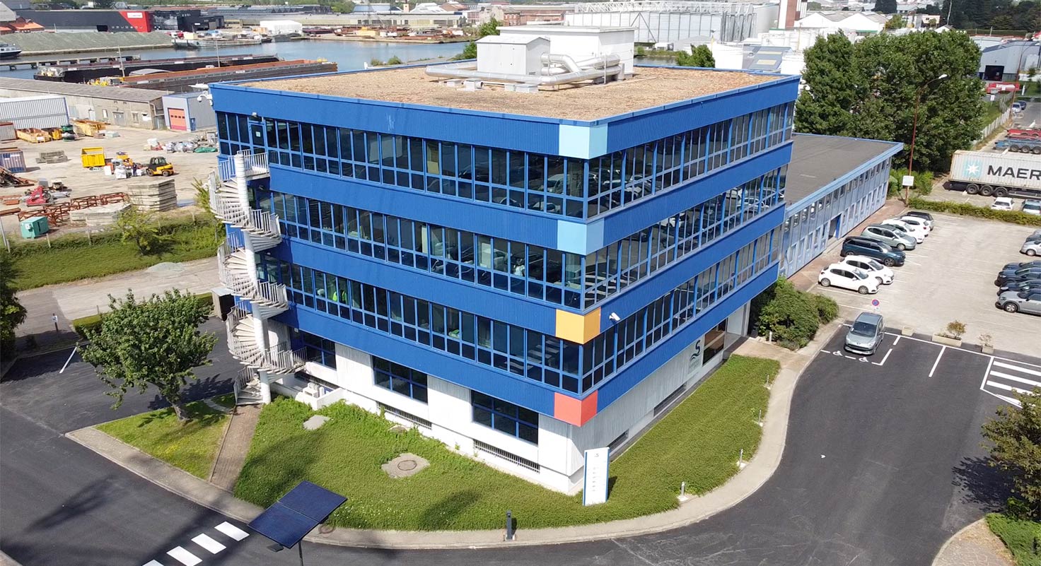 Sogestran Logistics headquarters in Le Havre